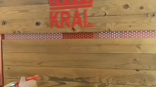 اجرای رنگ کرال روی مین وکس