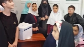 انتخابات دانش آموزی مجتمع ایرانیان کراچی