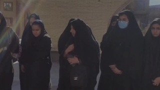 میثاق با شهدا در یکی از مدارس شهرستان رفسنجان