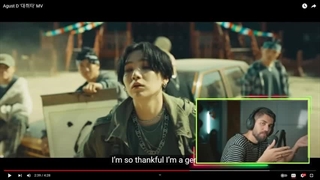 ری اکشن به موزیک ویدیوی شوگا(دچیتا)Agust_D_Daechwita___대취타__MV_Reaction_-_