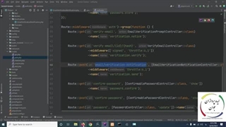 آموزش کار با پکیج laravel-breeze - قسمت پنجم