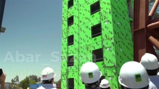 تست زلزله سازه LSF شیراز