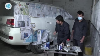 آموزش نقاشی خودرو -درس 11 - سمباده کشی