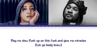 لیریک ریمیکس آهنگ Standing Next To You از جونگ کوک و آشر