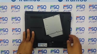 تعویض دی وی دی رایتر لپ تاپ لنوو Lenovo Thinkpad Edge 14 || کامپیوتر افق