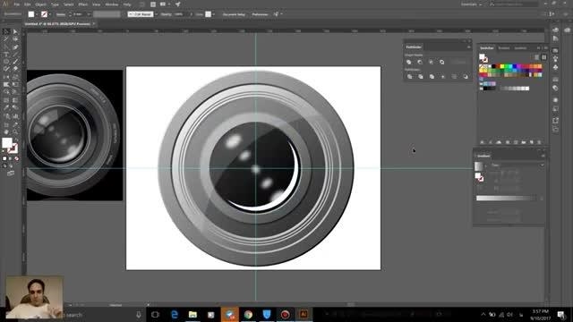 15 ترسیم سه بعدی 4 Adobe Illustrator 2017 سعید طوفانی نماشا