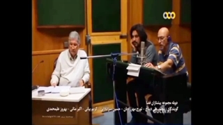 پشت صحنه دوبله پیشتازان فضا . تورج مهرزادیان . محمود قنبری . اکبر منانی لیزر صورت