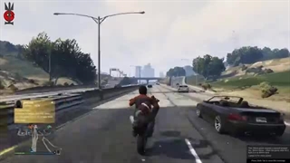 موتورسواران و سقوط هایشان - لحظات خنده دار GTA Online