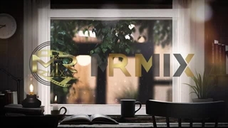 ویدیو فوتیج بارش باران روی پنجره و جاری شدن قطرات باران