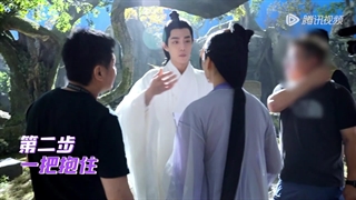 پشت صحنه ی سریال عهد ابدی پارت ۹ با بازی شیائوجان