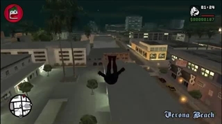لحظاتی در GTA SA _ همراه با مود Spiderman Ps4