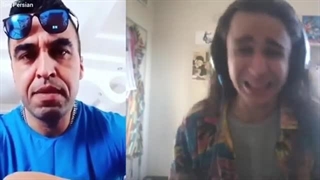 ری اکت و ریکشن ناموسی مولایی حقناک با مجازات ک@#$ر خوری