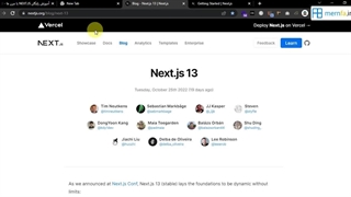 آموزش ساختن پروژه Next js + آموزش نصب Next js