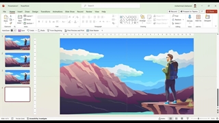 زوم در پاور پوینت