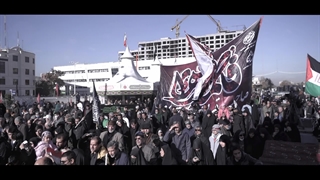 نماهنگ تشیع پیکر شهدا از میدان شهدا به سمت حرم مطهر