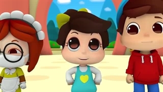 انیمیشن آموزش انگلیسی برای کودکان بصورت شعر عمر و هانا این قسمت lets Tidy Up The Mosque