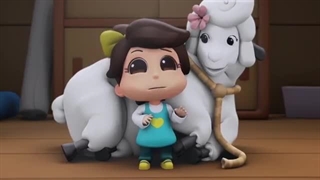 انیمیشن آموزش انگلیسی برای کودکان بصورت شعر عمر و هانا این قسمت The best Qurbani