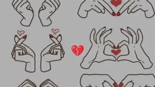 حالت دست انیمه ای برای عکس گرفتن