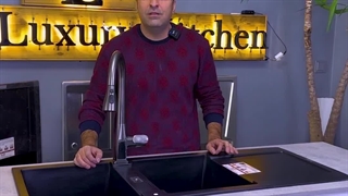 سینک گرانیتی مشکی خرید + قیمت