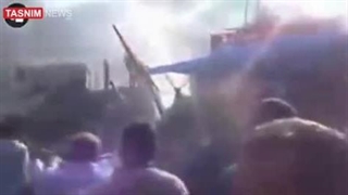 حمله ارتش وحشی و خونخوار صهیونیستی به بیماران بیمارستان کمال عدوان غزه با بولدوزر