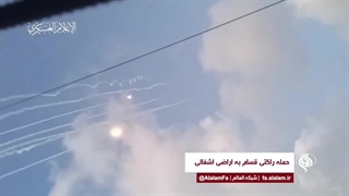 پرواز انتقام موشک های قسام به تلاویو و سرزمین های اشغالی - طوفان الاقصی