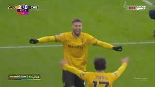 خلاصه بازی ولورهمپتون 2 - چلسی 1