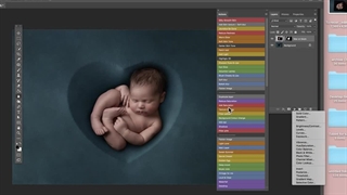 آموزش بکدراپ عکاسی نوزاد