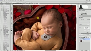 ویرایش عکس نوزاد