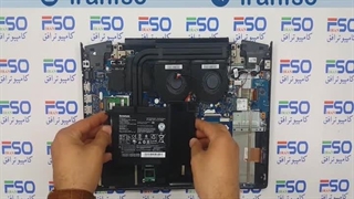 تعویض باتری لپ تاپ لنوو Lenovo Ideapad Y700-15Isk || کامپیوتر افق