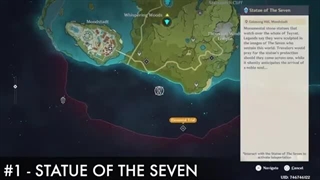 Genshin Impact - How To Unlock  Full Map In Mondstadt Full Guide