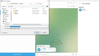 چگونه ویس تلگرام را در موسیقی ذخیره کنیم در موبایل و کامپیوتر