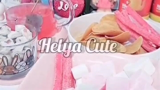 خوراکی کیوت، تم صورتی