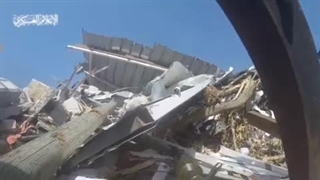 موشک یاسین 105 رزمندگان قسام بخوبی تانک های مرکاوا را در طوفان الاقصی متلاشی میکند