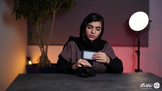 نور ثابت فلات ال ای دی Mp video light RGB