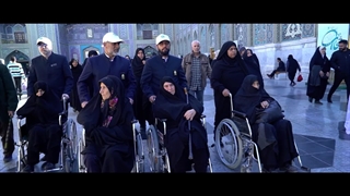 زیارت ام البنین های ایران - مادران شهدا در حرم مطهر علی ابن موسی الرضا علیه السلام