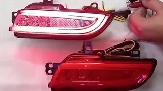 مه شکن اسپرت سپر عقب 207