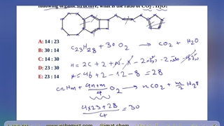 نمونه سوالات آزمون آیمت - تحصیل در ایتالیا - حل سوال 132 فصل 4 جزوه N-Chem
