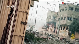 14021010: صحنه های جدید نبرد گردان های القسام و ارتش اسرائیل در اردوگاه بوریج