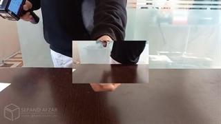 جت پرینتر دستی مدل 808 محصول شرکت سپندافزار