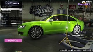 GTA V : جی تی ای وی | میشه با آئودی A8 رفت دزدی ؟ GTAV