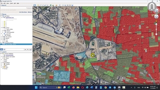 مکان بافت های فرسوده شهر تهران