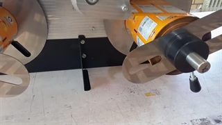 دستگاه رول به رول درج چاب بروی لیبل محصول شرکت سپندافزار