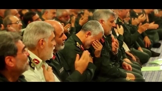 با نوای کاروان تا عرش رفت‌ - اشکهای حاج قاسم و رهبری