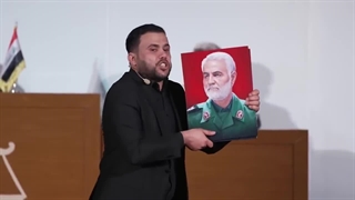 اشعار حماسی عراقی برای شهدای مقاومت اسلامی حاج قاسم سلیمانی و ابو مهدی المهندس