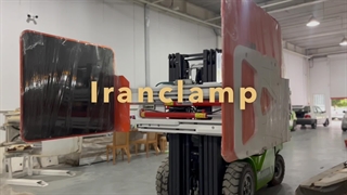 کارتن کلمپ لیفتراک بهترین تجهیزات حمل لوازم خانگى  Carton clamp