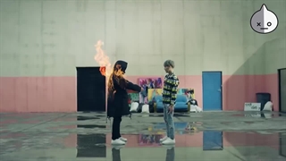 پشت صحنه ضبط موزیک ویدیو BTS 