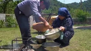 آشپزی روستایی قرمه سبزی