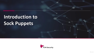 006 Introduction to Sock Puppets.