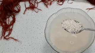 نحوه ی دم گذاشتن برنج سفید ایرانی
