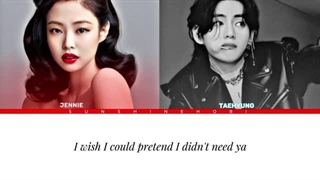 آهنگ سنیوریتا از جنی و تهیونگ هوش مصنوعی Señorita - Jennie ￼× Taehyung(AI colour coded lyrics)